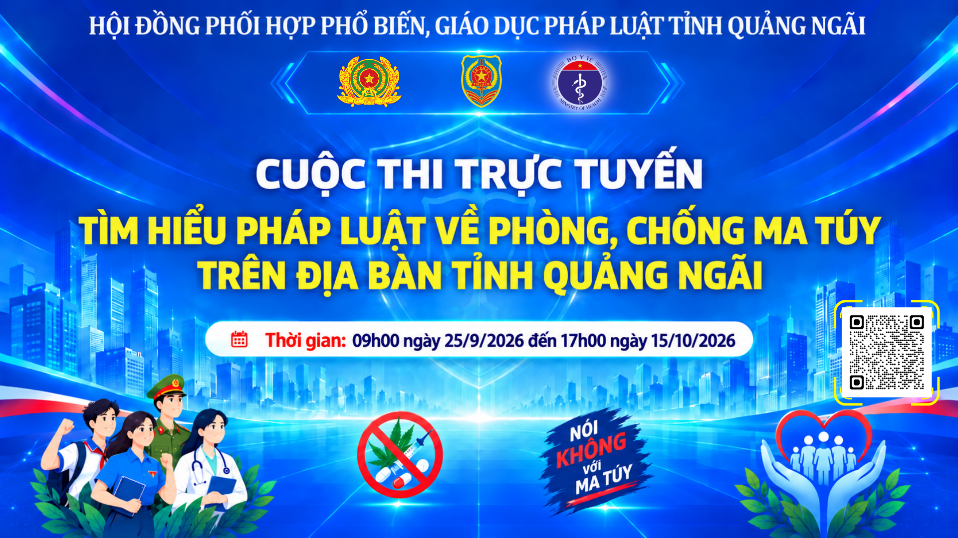 KẾ HOẠCH Tổ chức Cuộc thi trực tuyến “Tìm hiểu pháp luật về phòng, chống ma túy” trên địa bàn tỉnh Quảng Ngãi